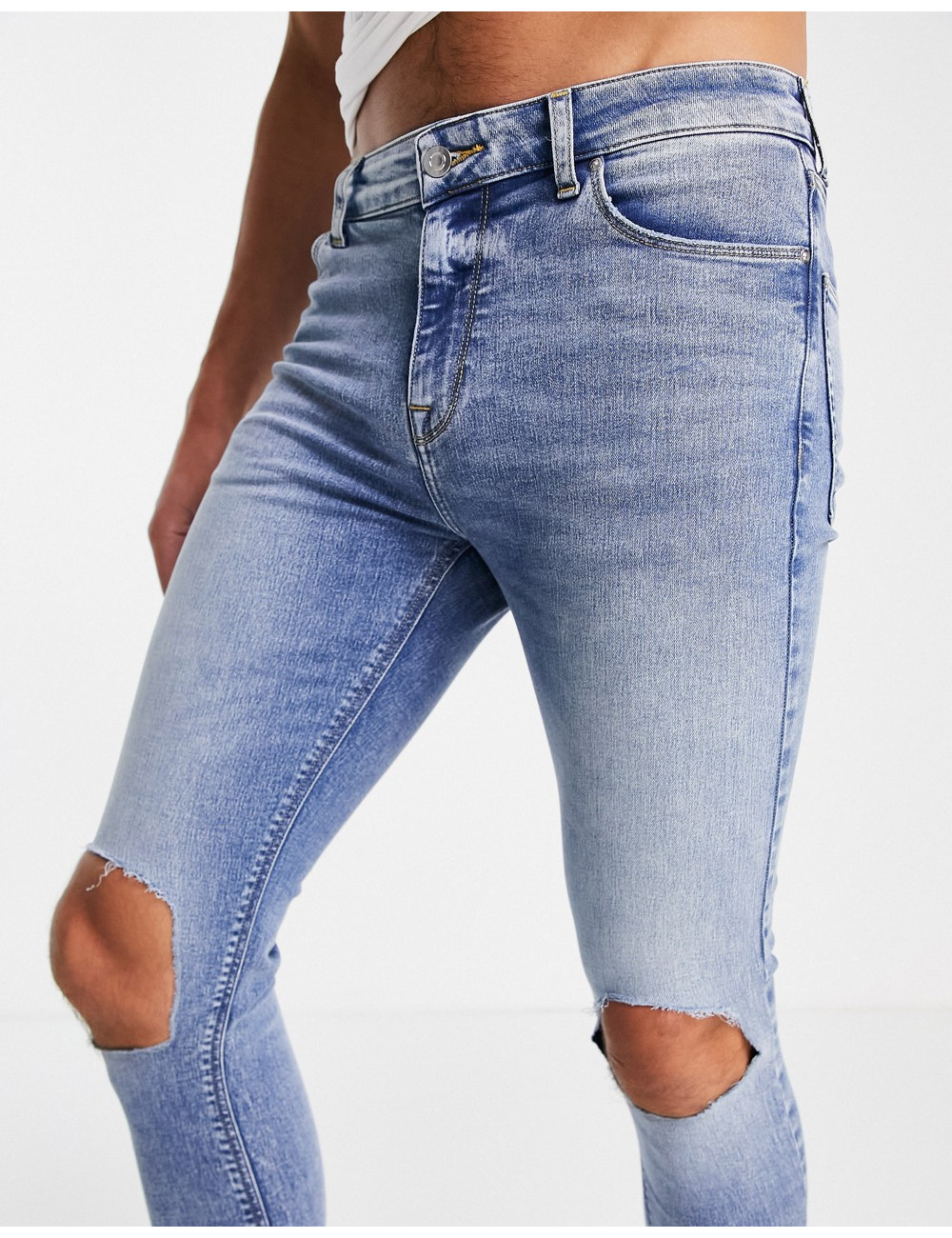 ASOS DESIGN spray on jeans...