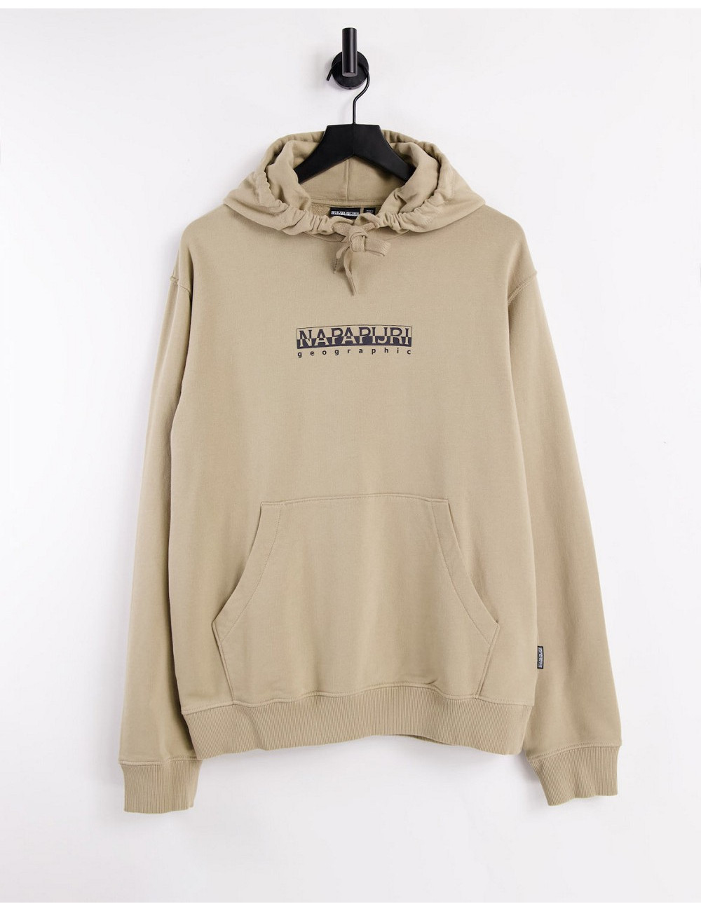 Napapijri Box hoodie in beige