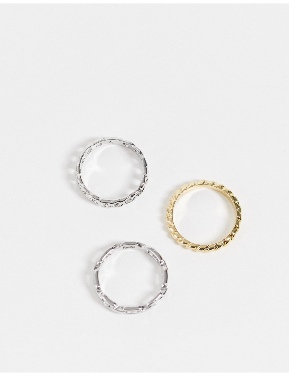 DesignB 3 pack ring set in...