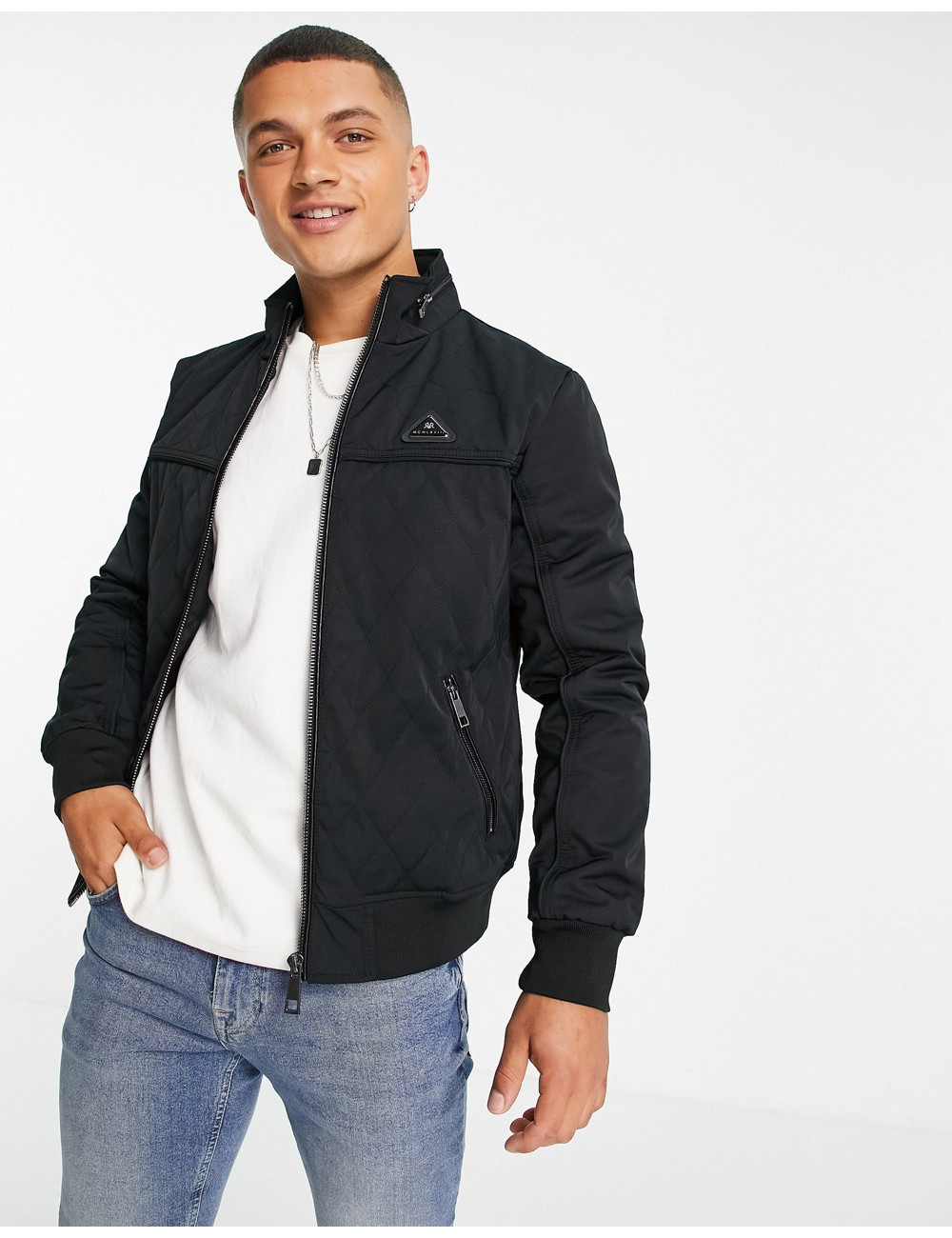 River Island quilted jacket...
