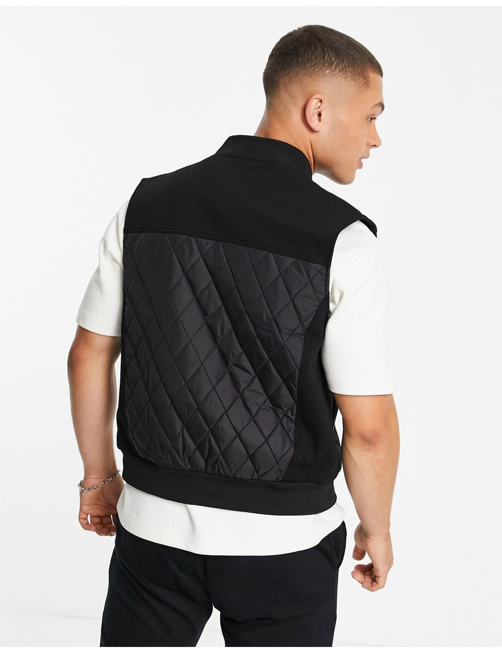 River Island quilted gilet...