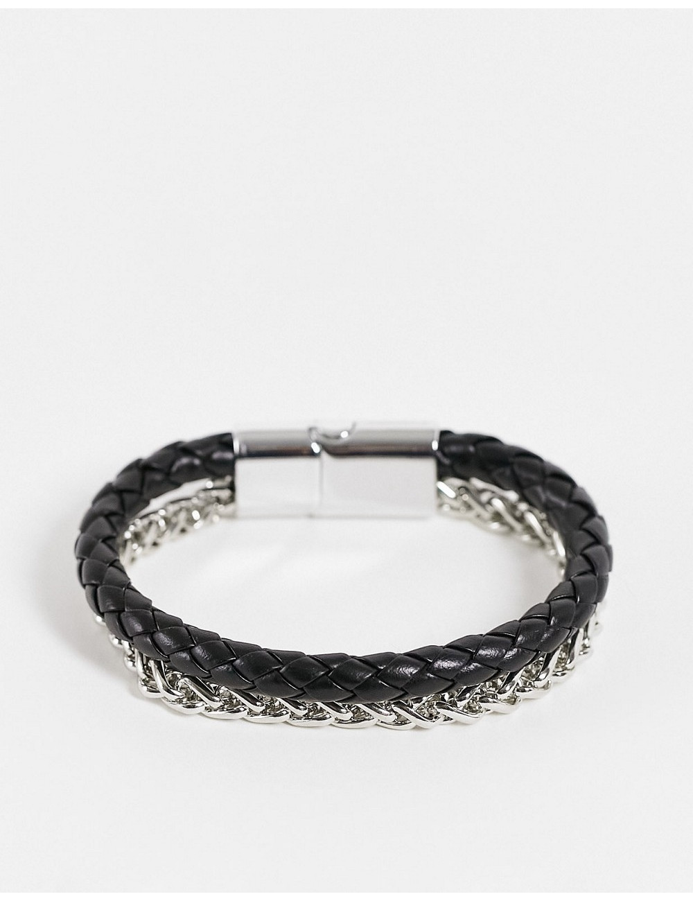 SVNX chain and rope bracelet