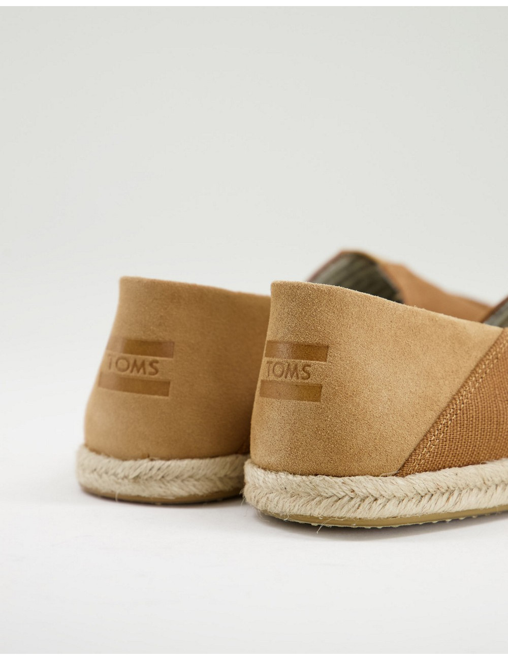 Toms espadrille in yellow