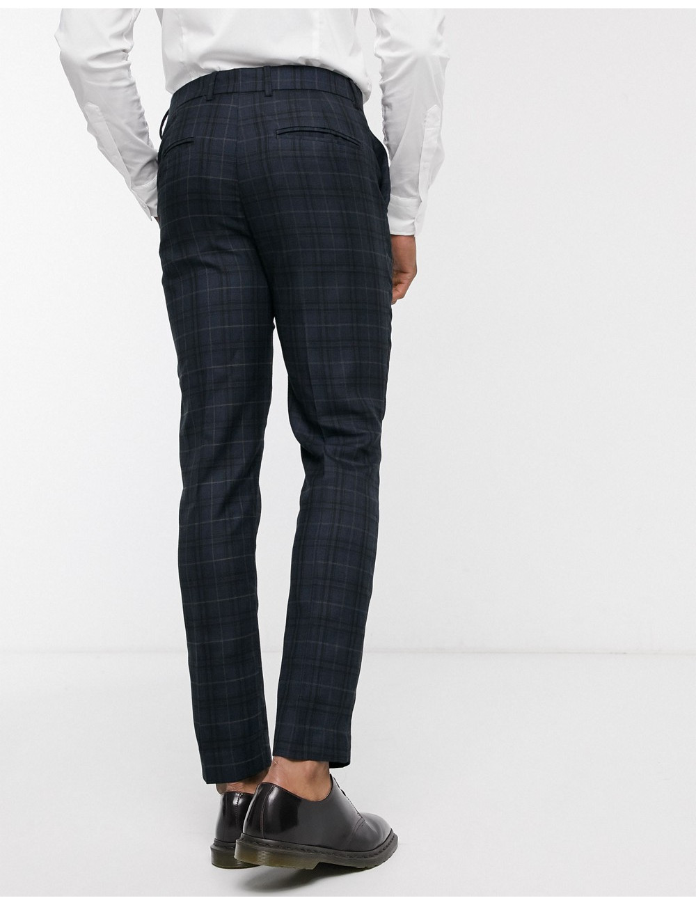 New Look check suit trouser...