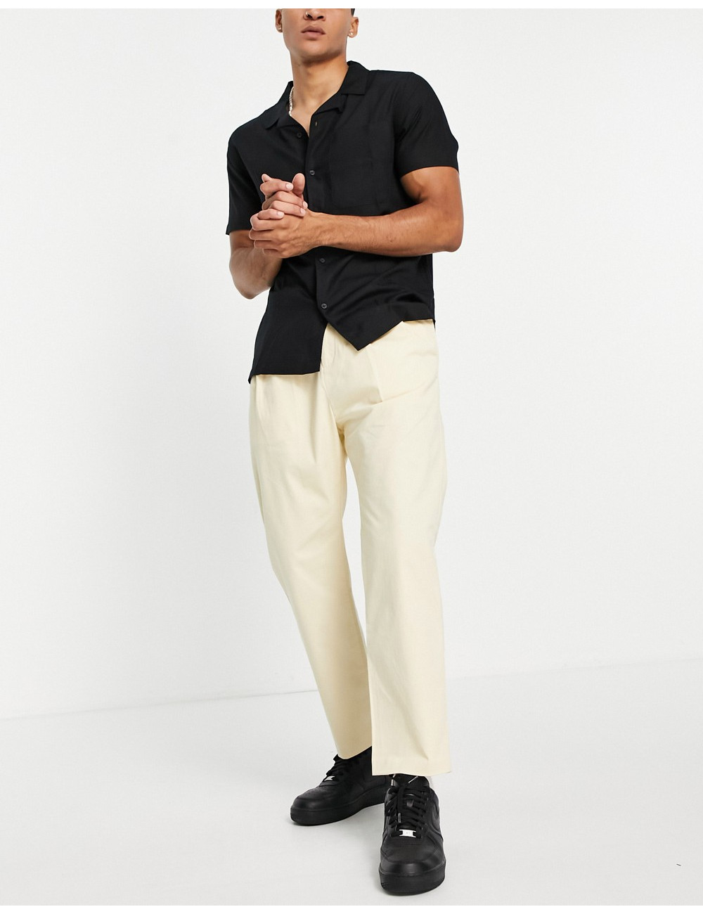 Farah casey tapered fit chinos