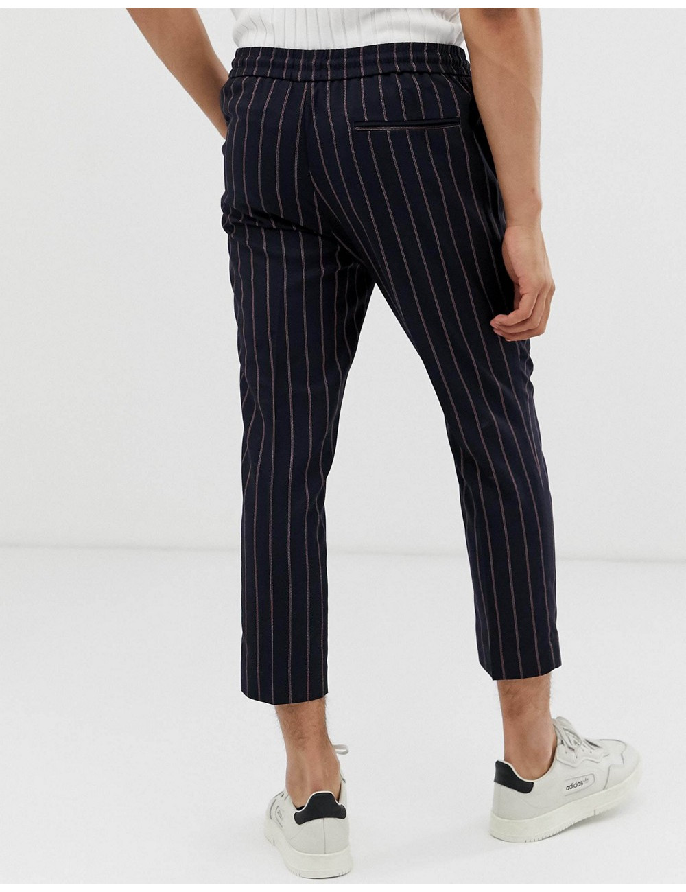 New Look pinstripe trousers...