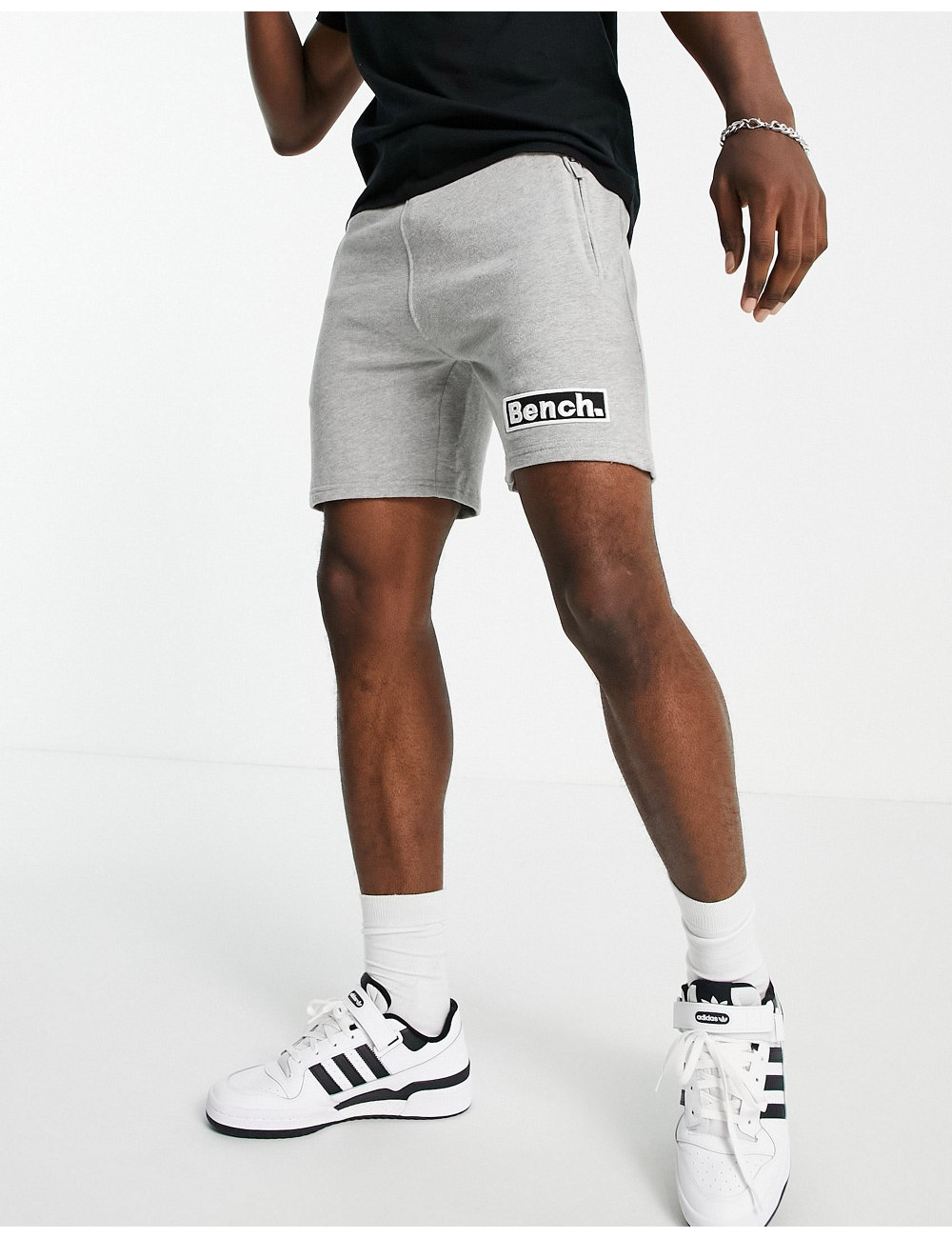Bench jersey shorts in grey
