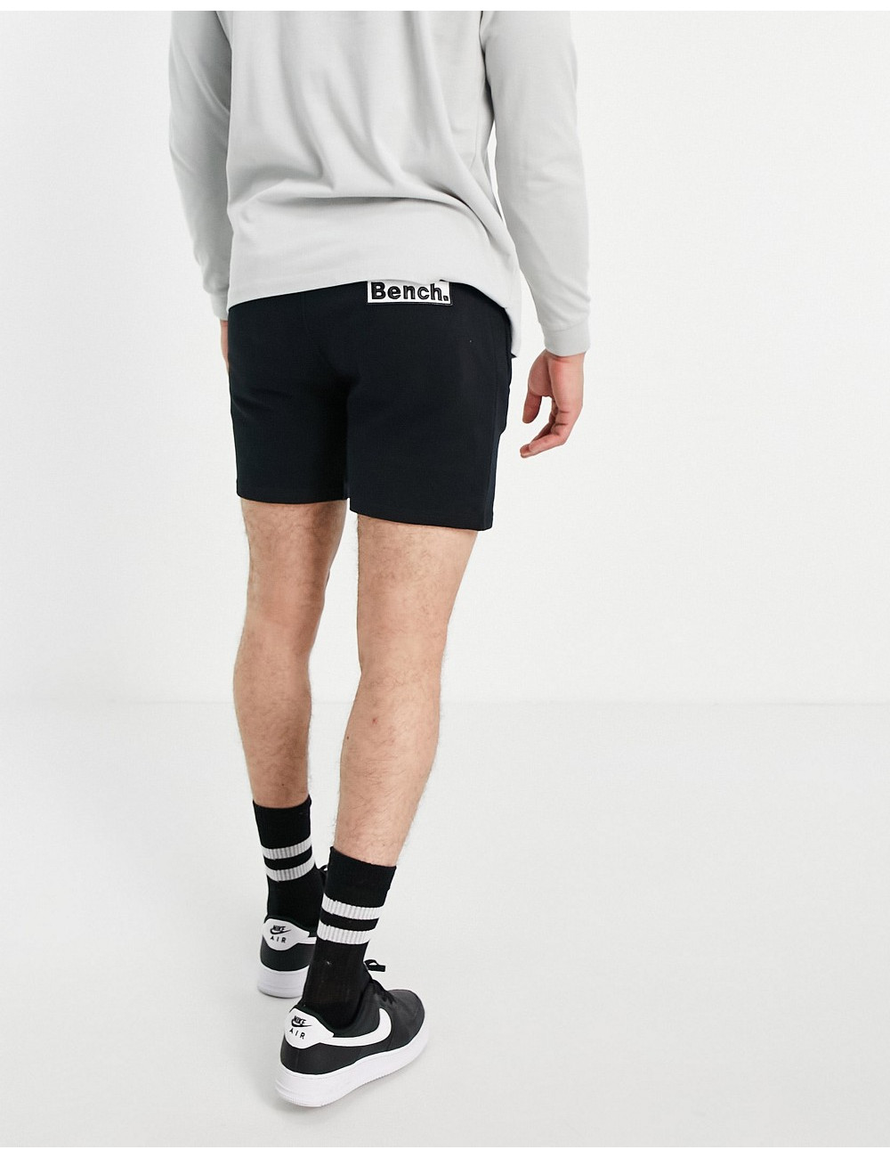 Bench jersey shorts in black