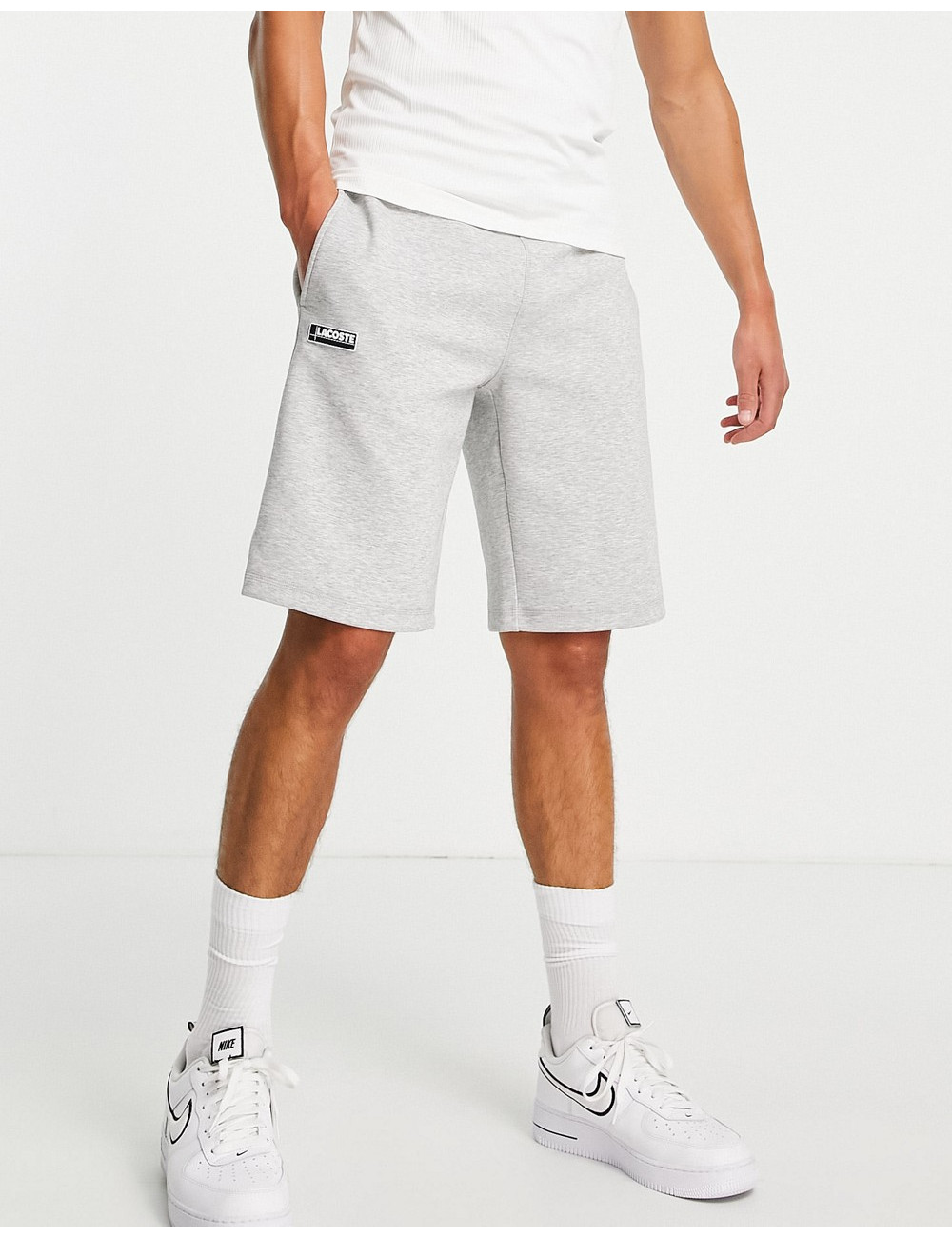 Lacoste jersey shorts