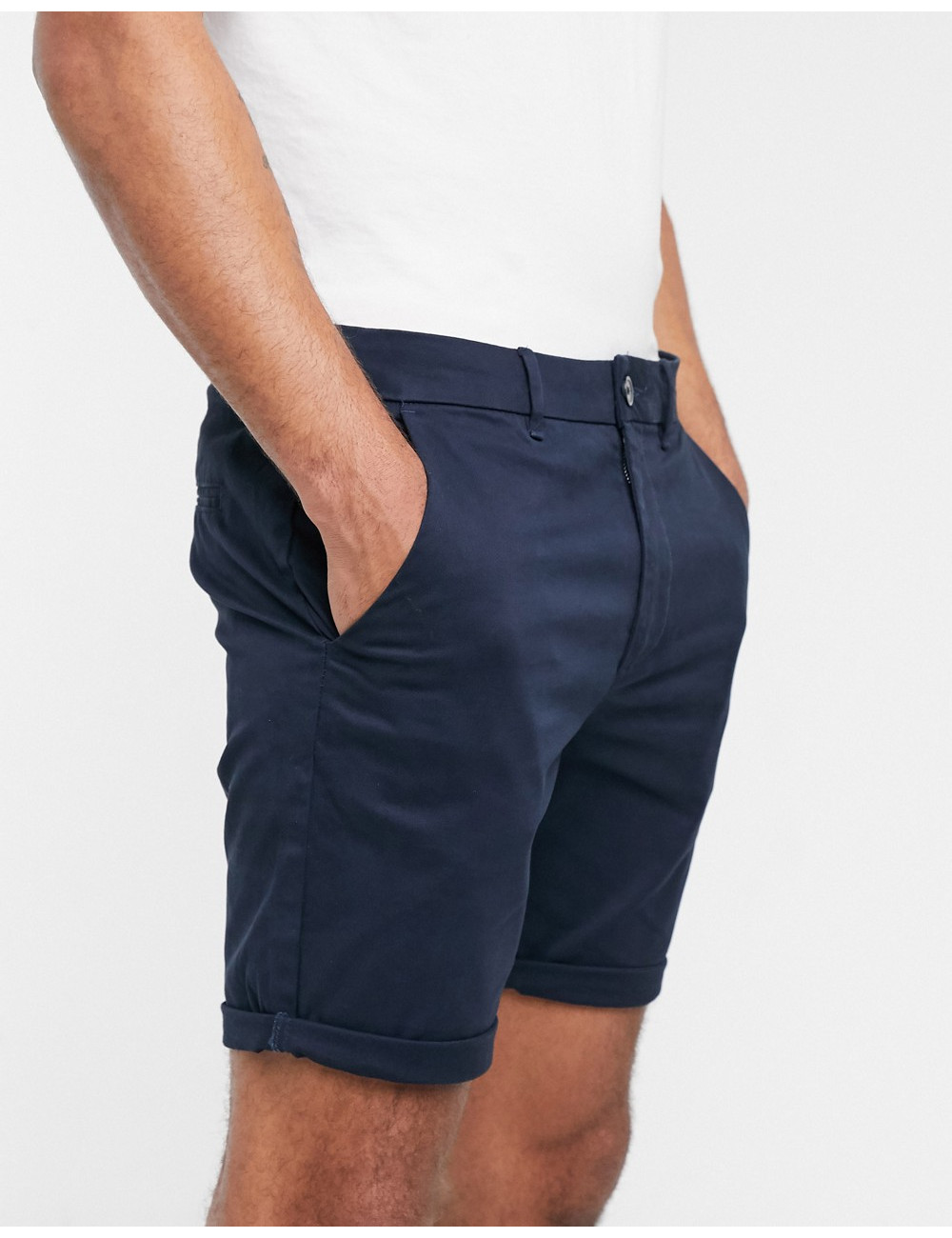 River Island shorts in navy