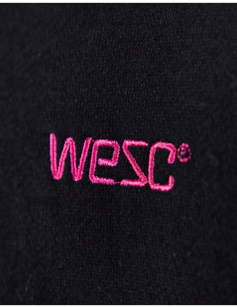 WESC mike paneled hoodie