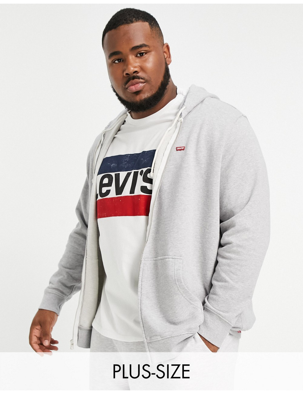 Levi's classic zip up hoodie