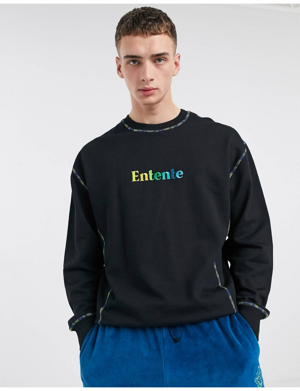 Entente sweatshirt with...