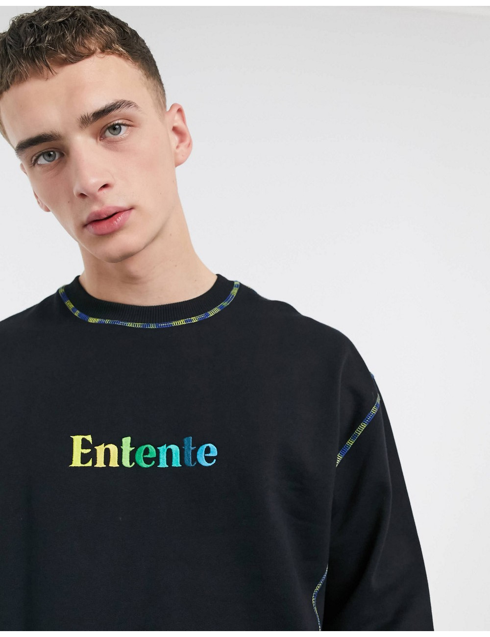 Entente sweatshirt with...