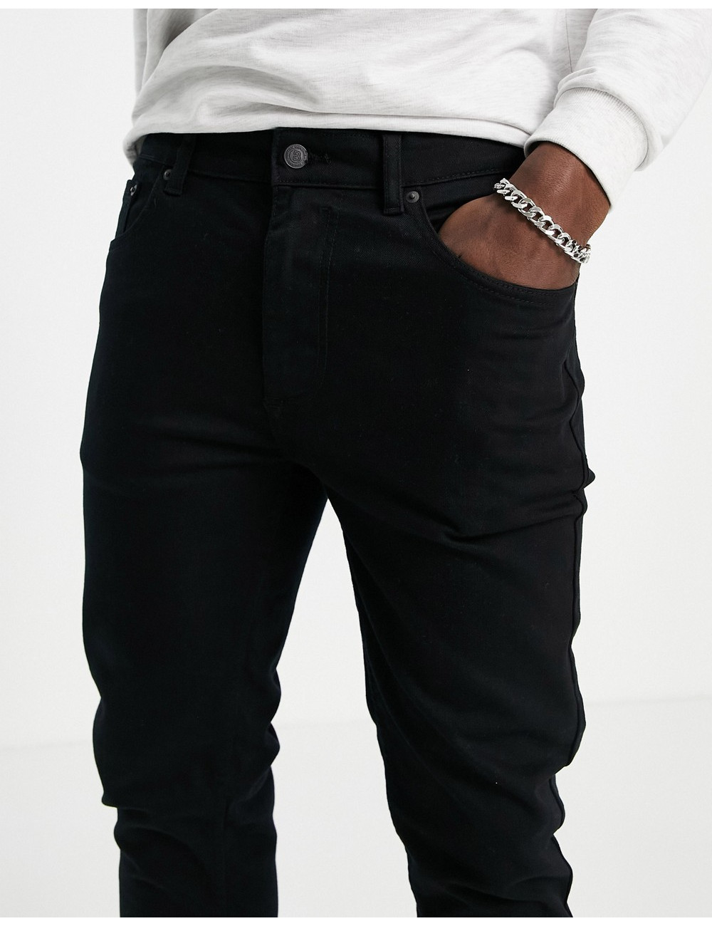 Burton slim fit jeans in black
