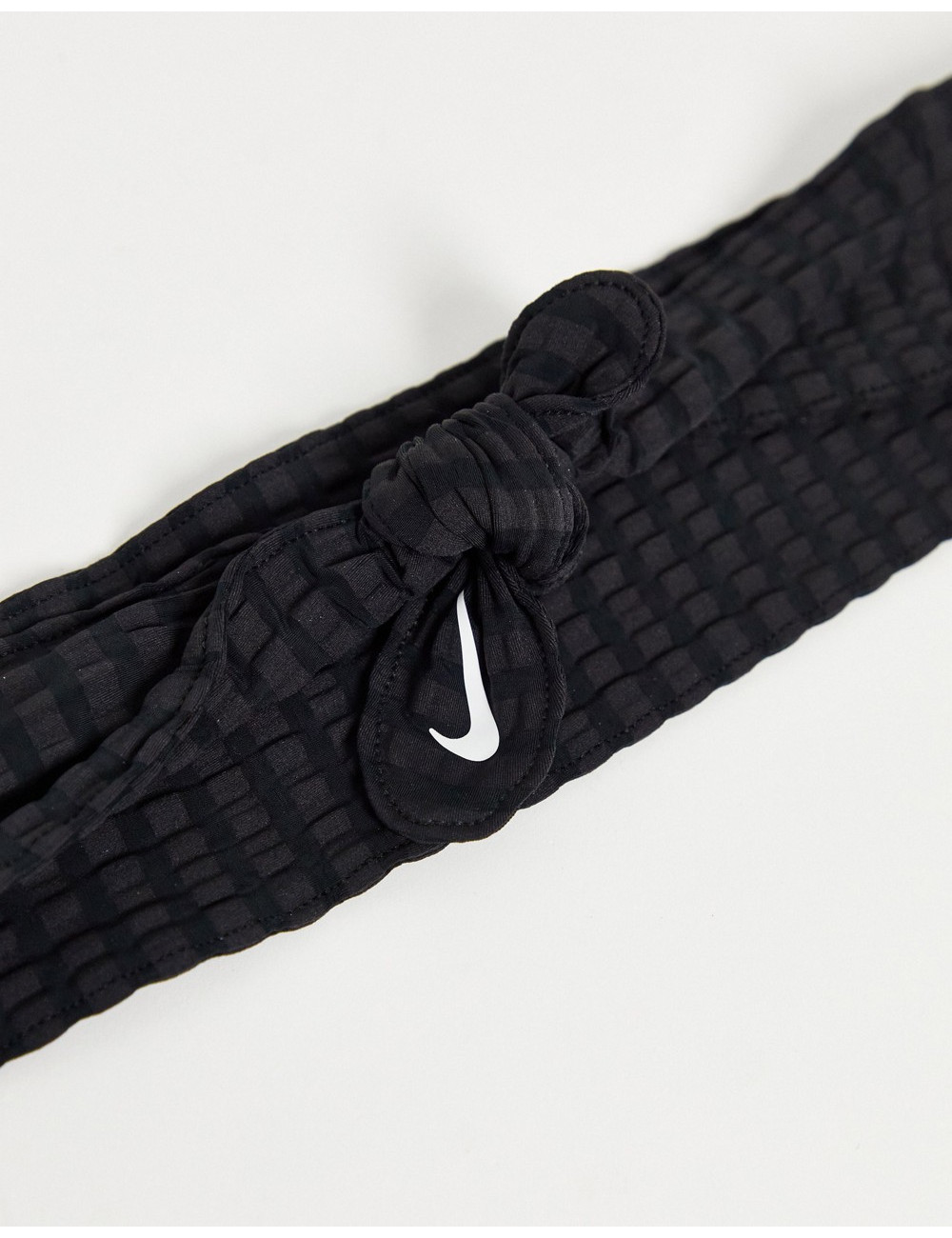 Nike head tie skinny in black