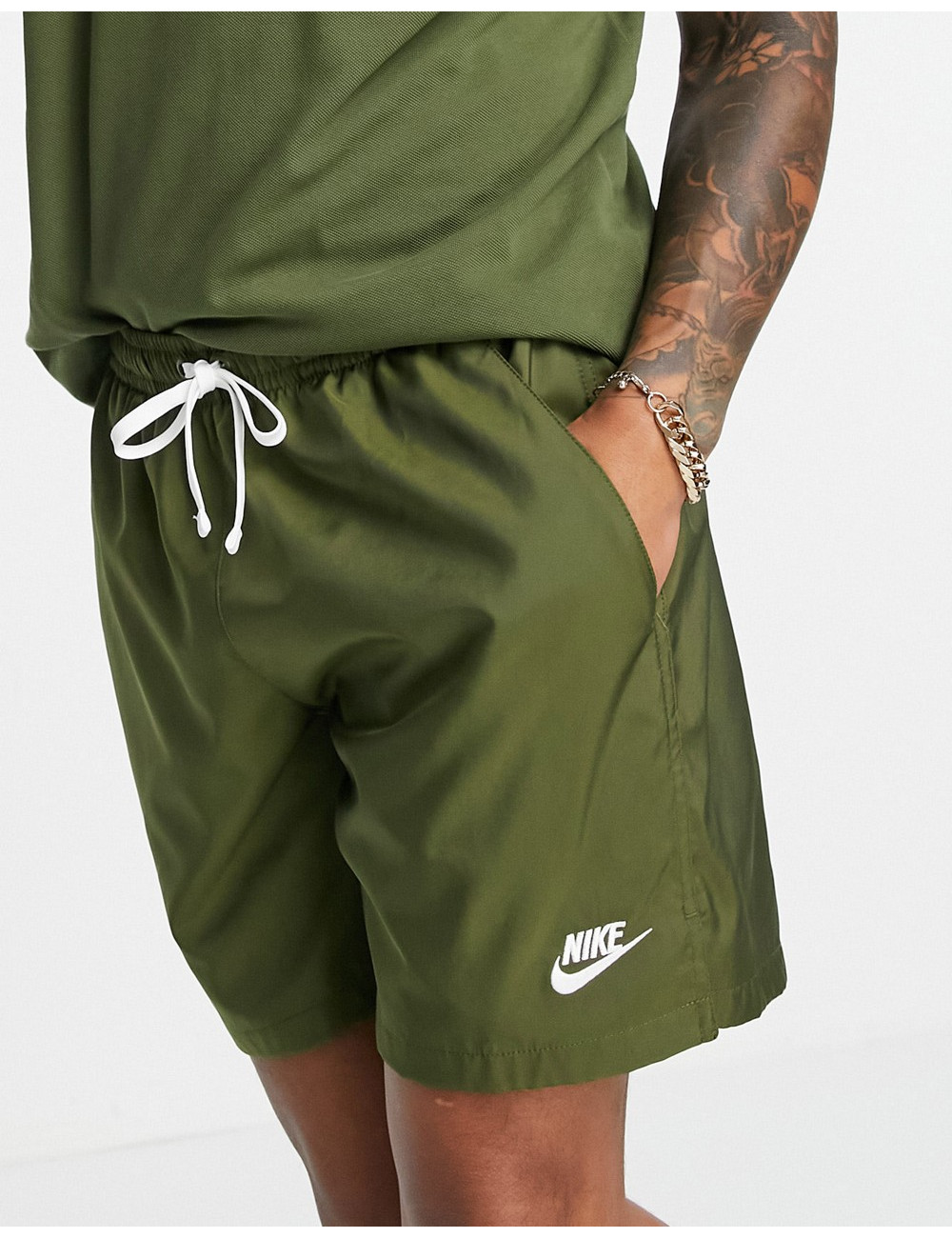 Nike Club woven shorts in...