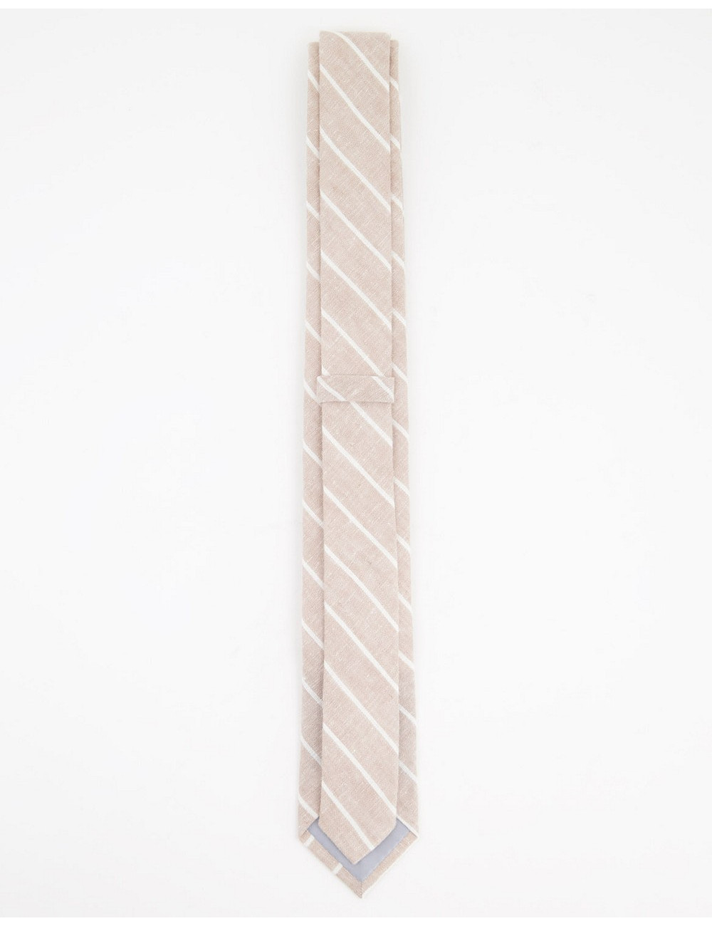 Gianni Feraud linen stripe tie