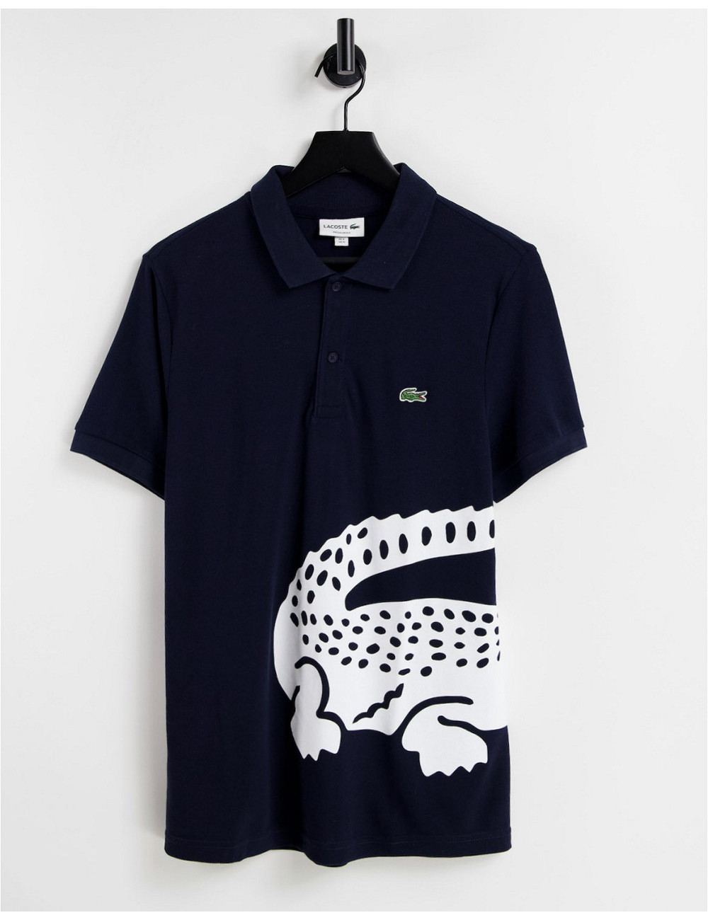 Lacoste large croc polo shirt