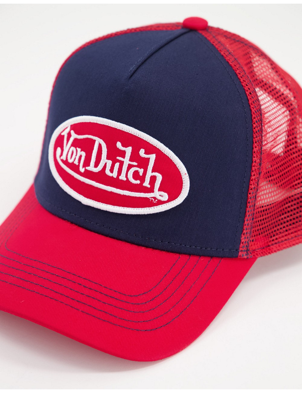 Von Dutch trucker cap in red