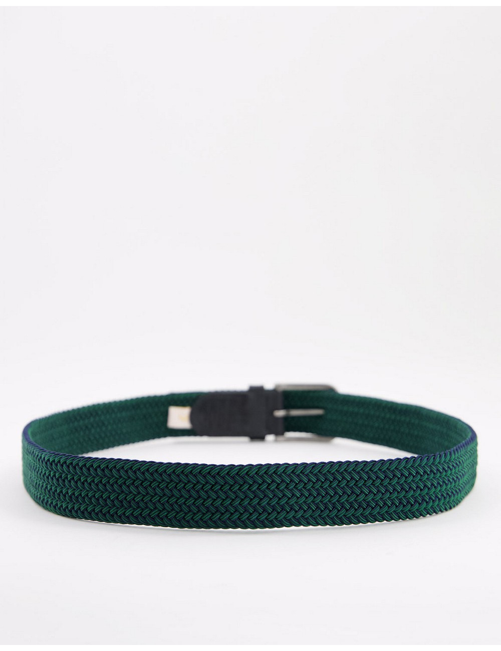 Farah woven belt in dark green
