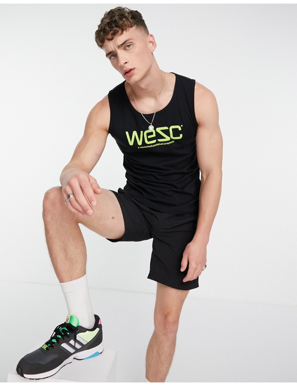 WESC wesc logo vest