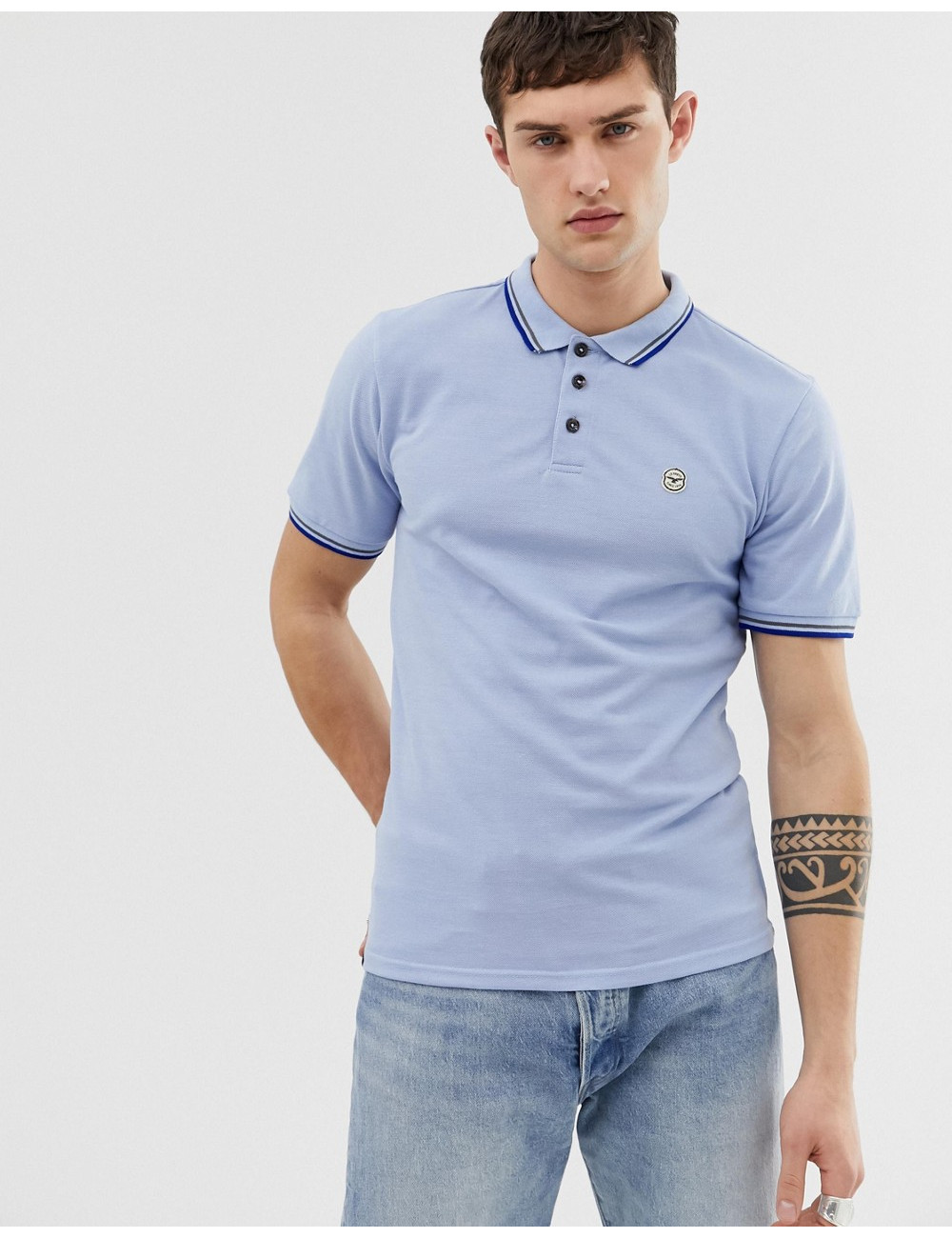 Le Breve tipped polo shirt