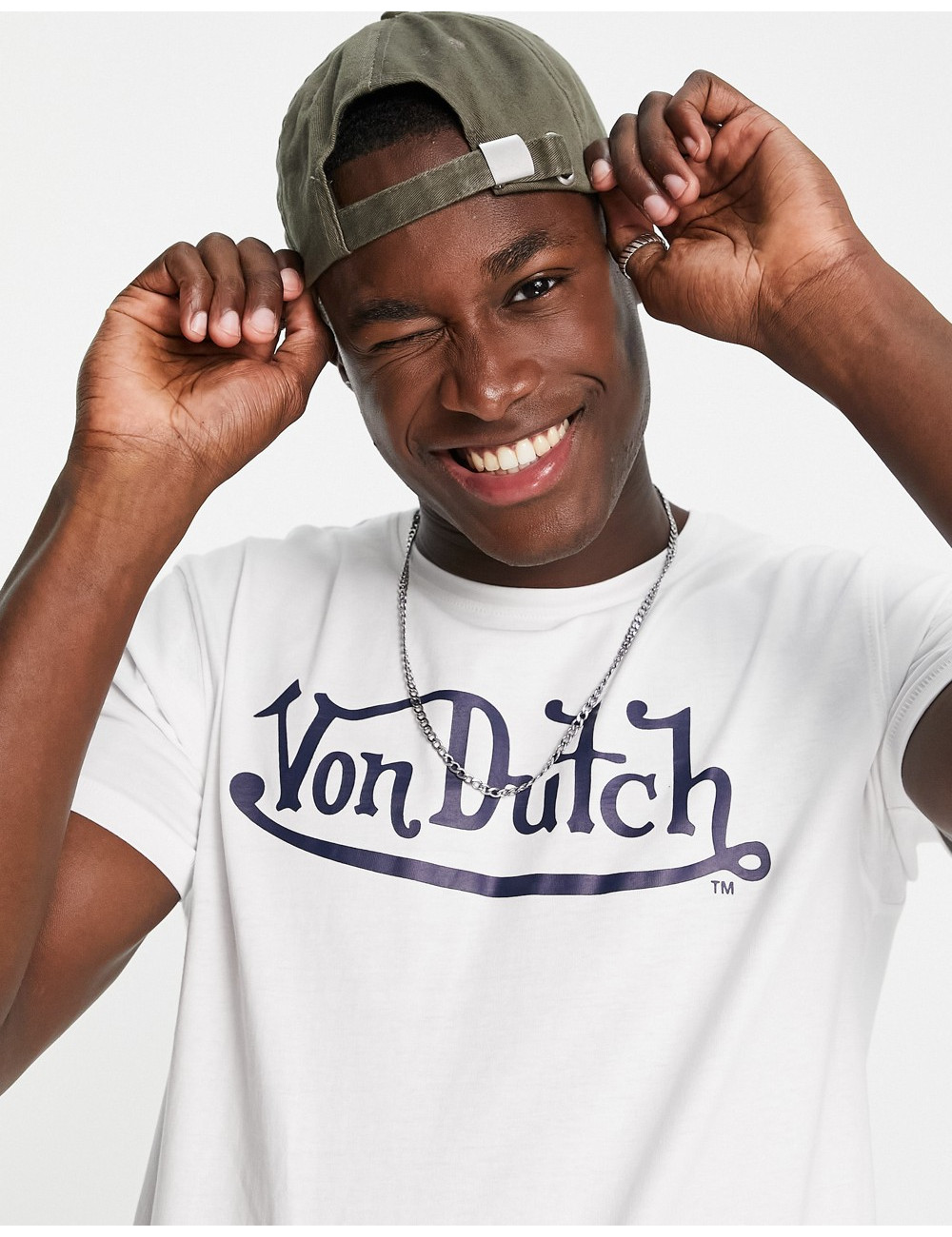 Von Dutch alfa t-shirt in...