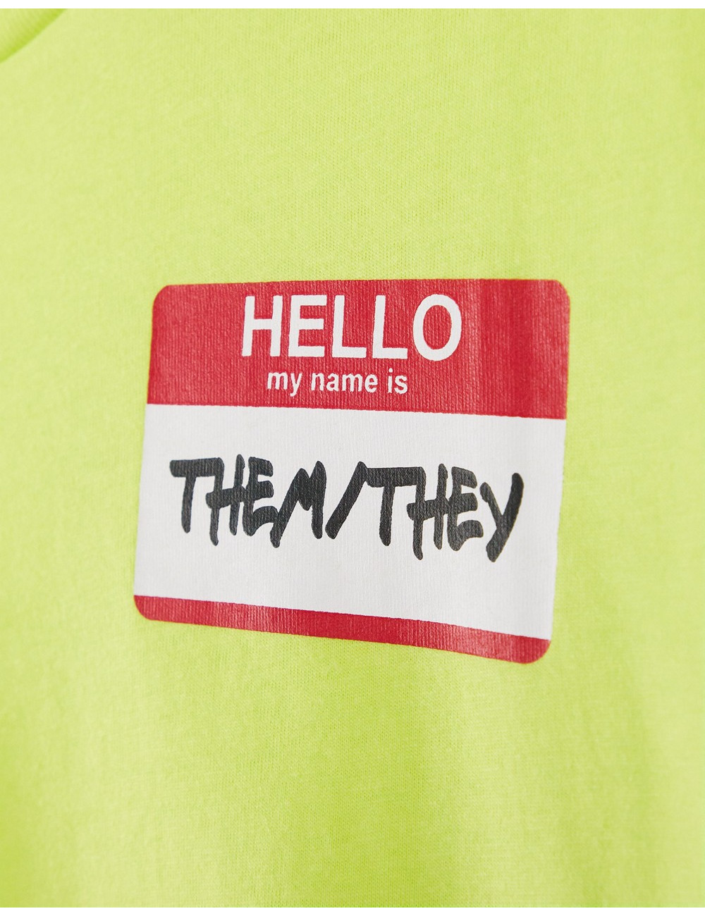 WESC max them/they t-shirt