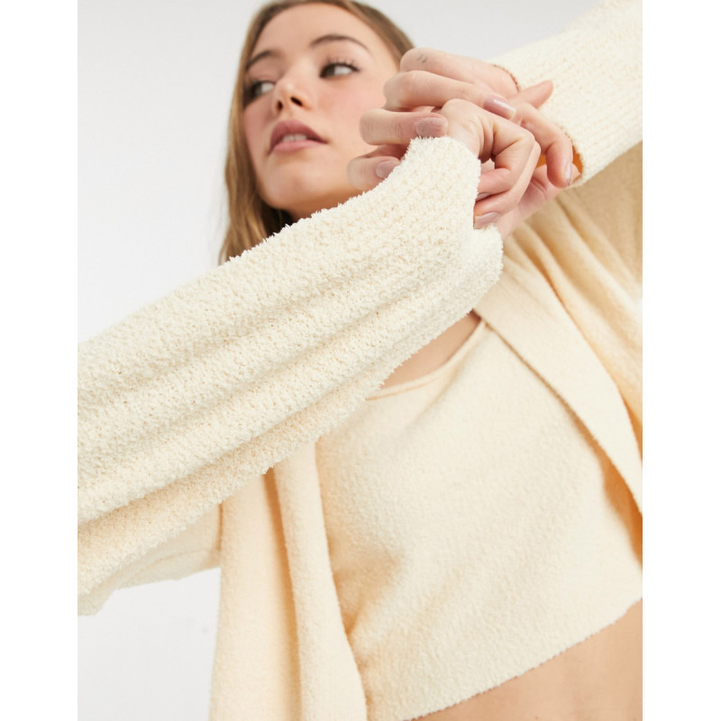 Monki Cora fluffy knitted...