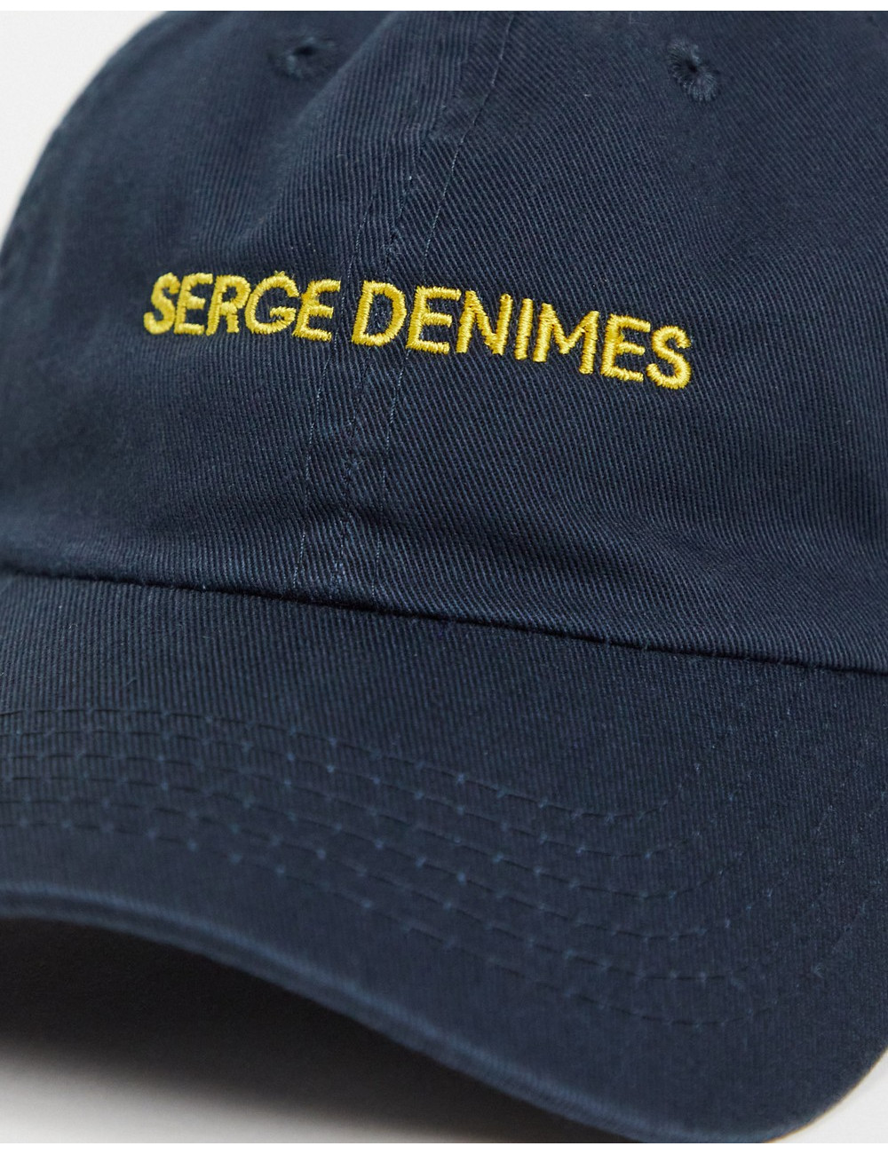 Serge DeNimes logo cap in navy