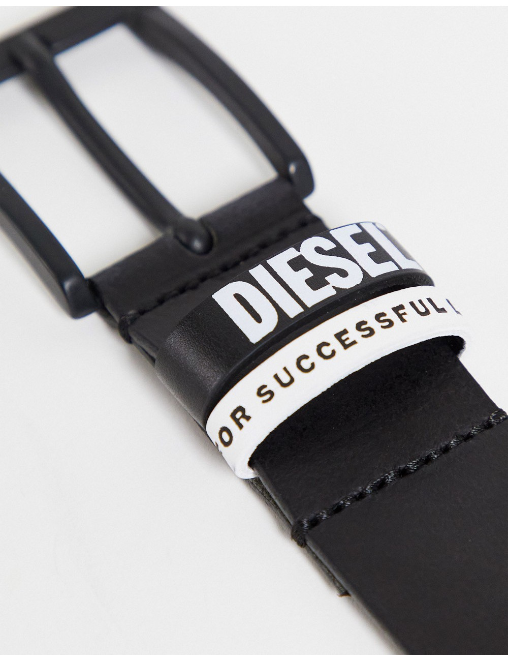 Diesel b-elen belt in black