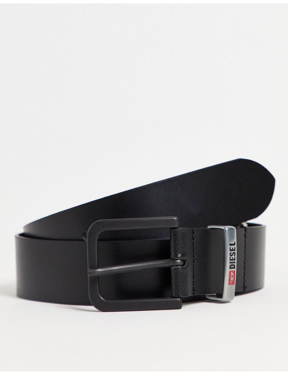 Diesel b-castel belt in black