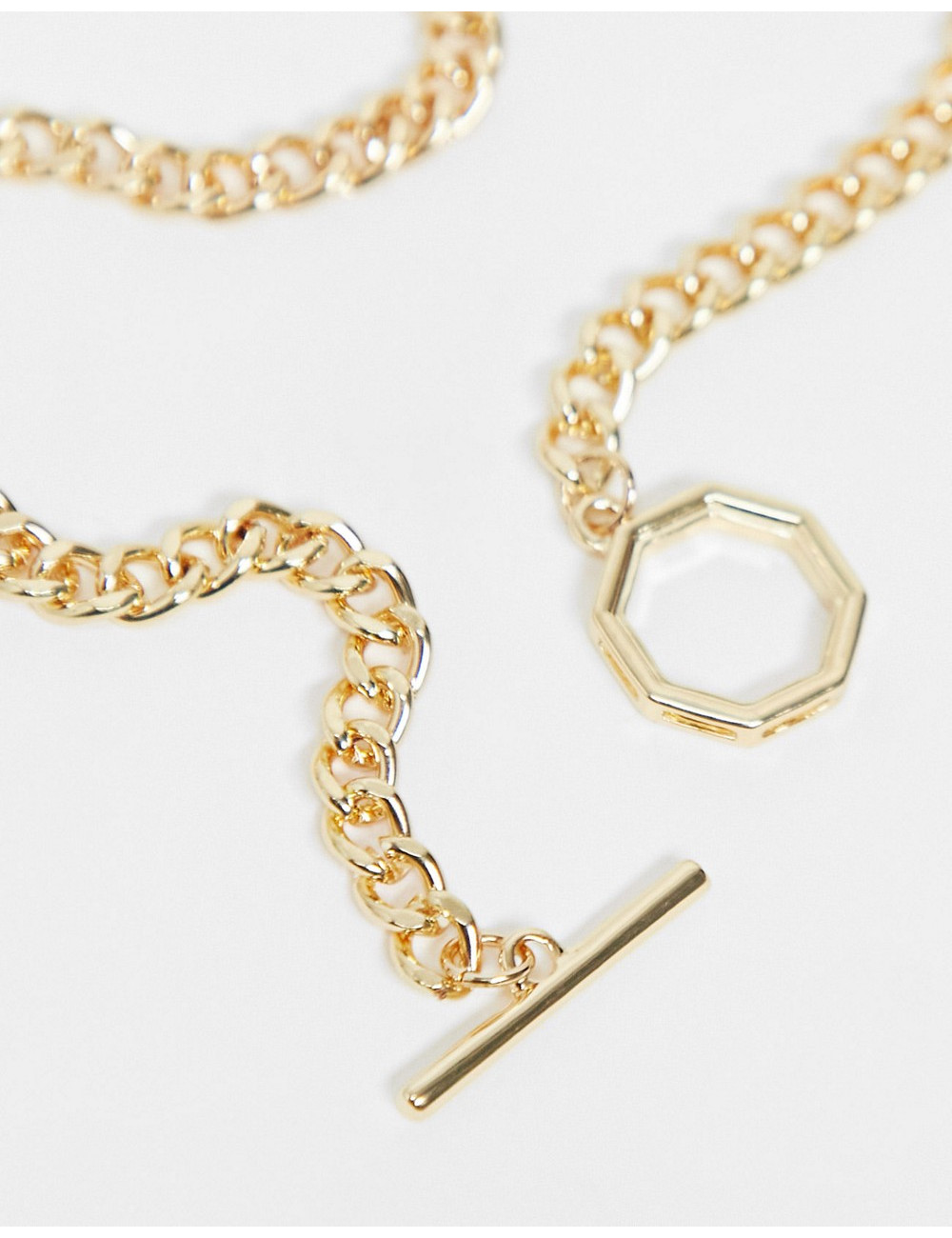 DesignB chain necklace in gold