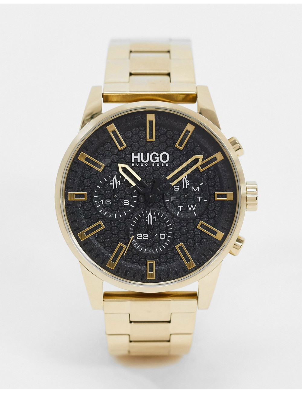 HUGO gold bracelet watch...