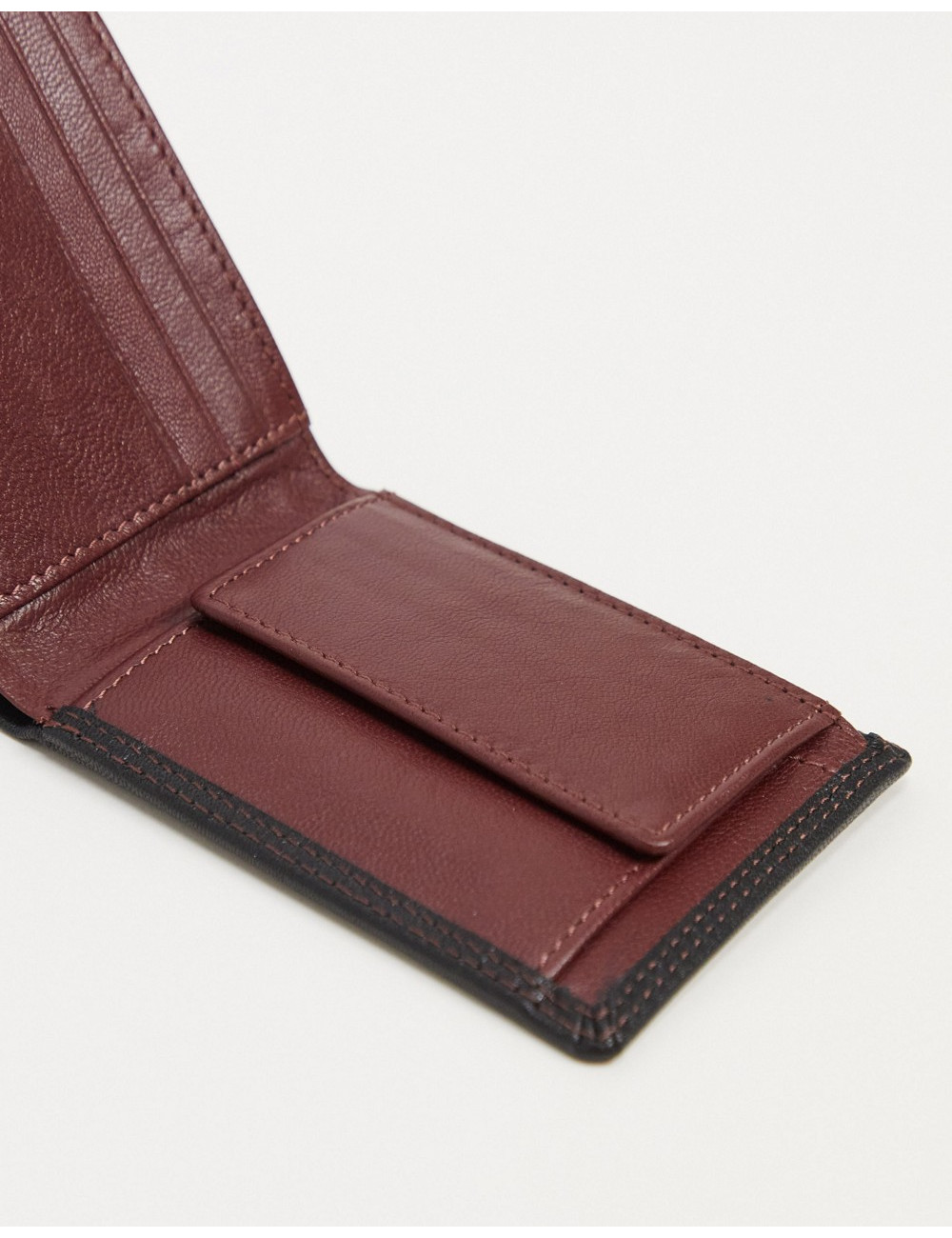 ASOS DESIGN leather wallet...