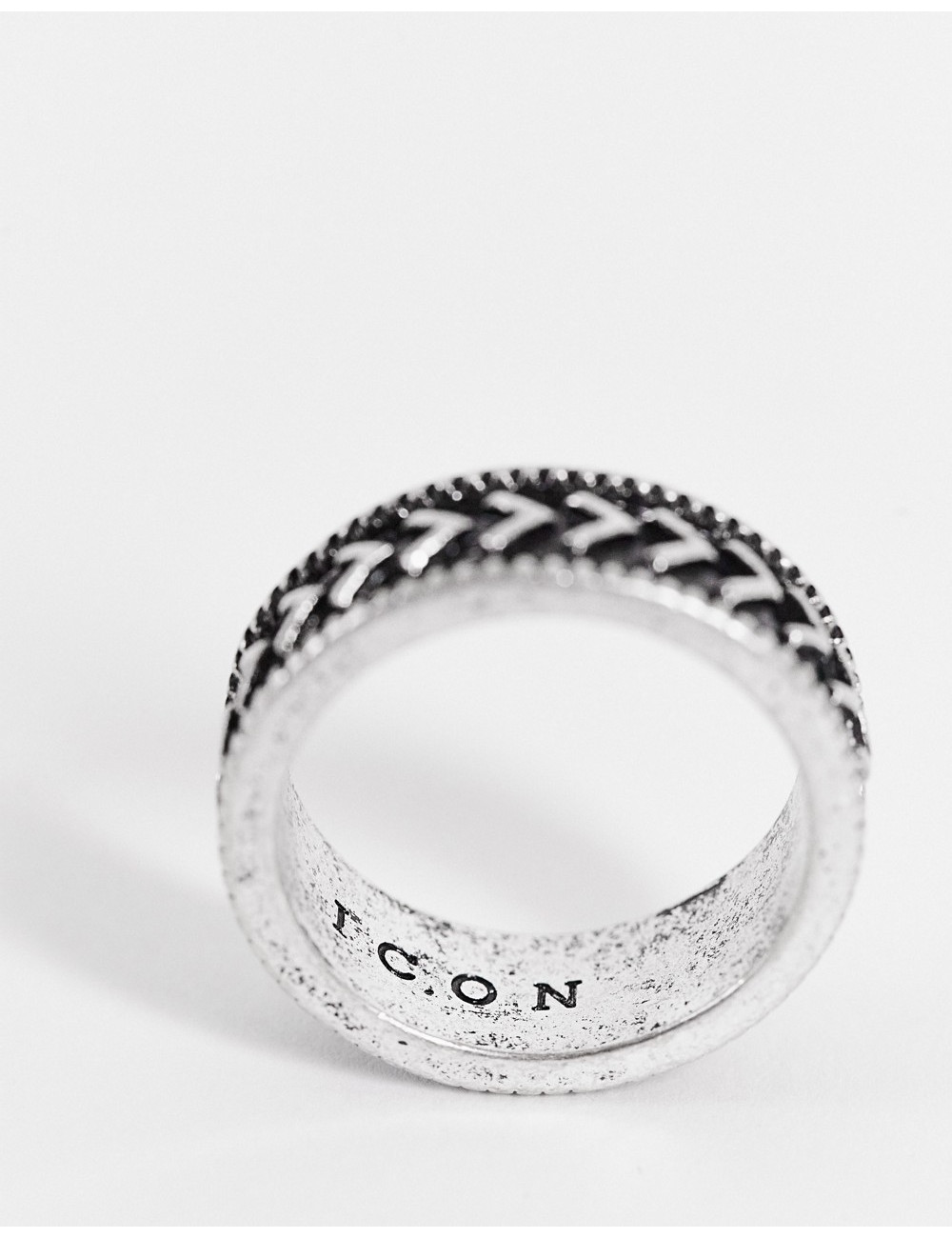 Icon Brand enamel ring in...