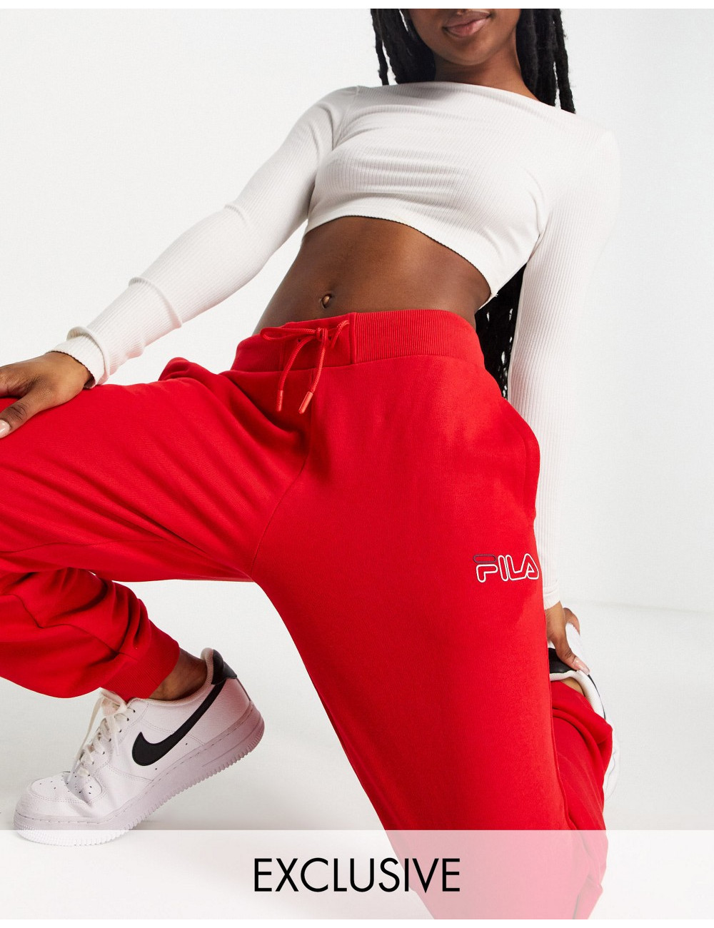 Fila oversized joggers with...