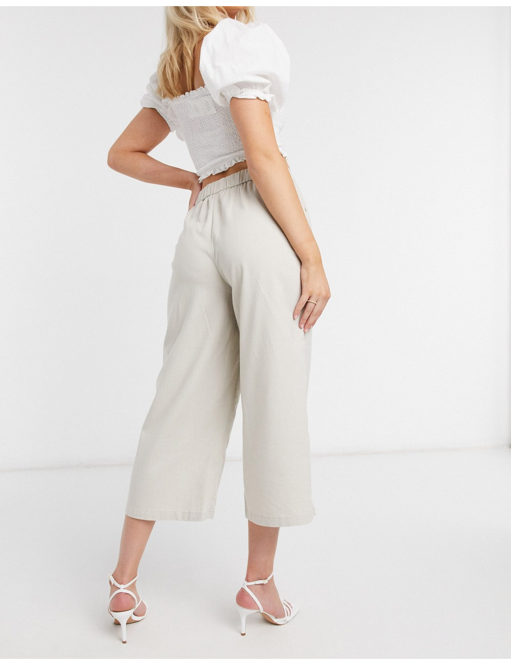 Only wide leg culottes in...