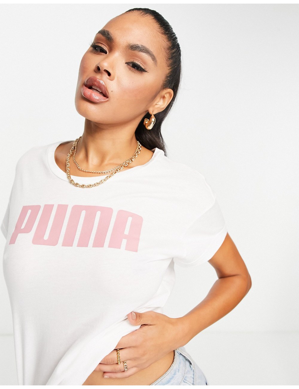 Puma Active Logo t-shirt in...