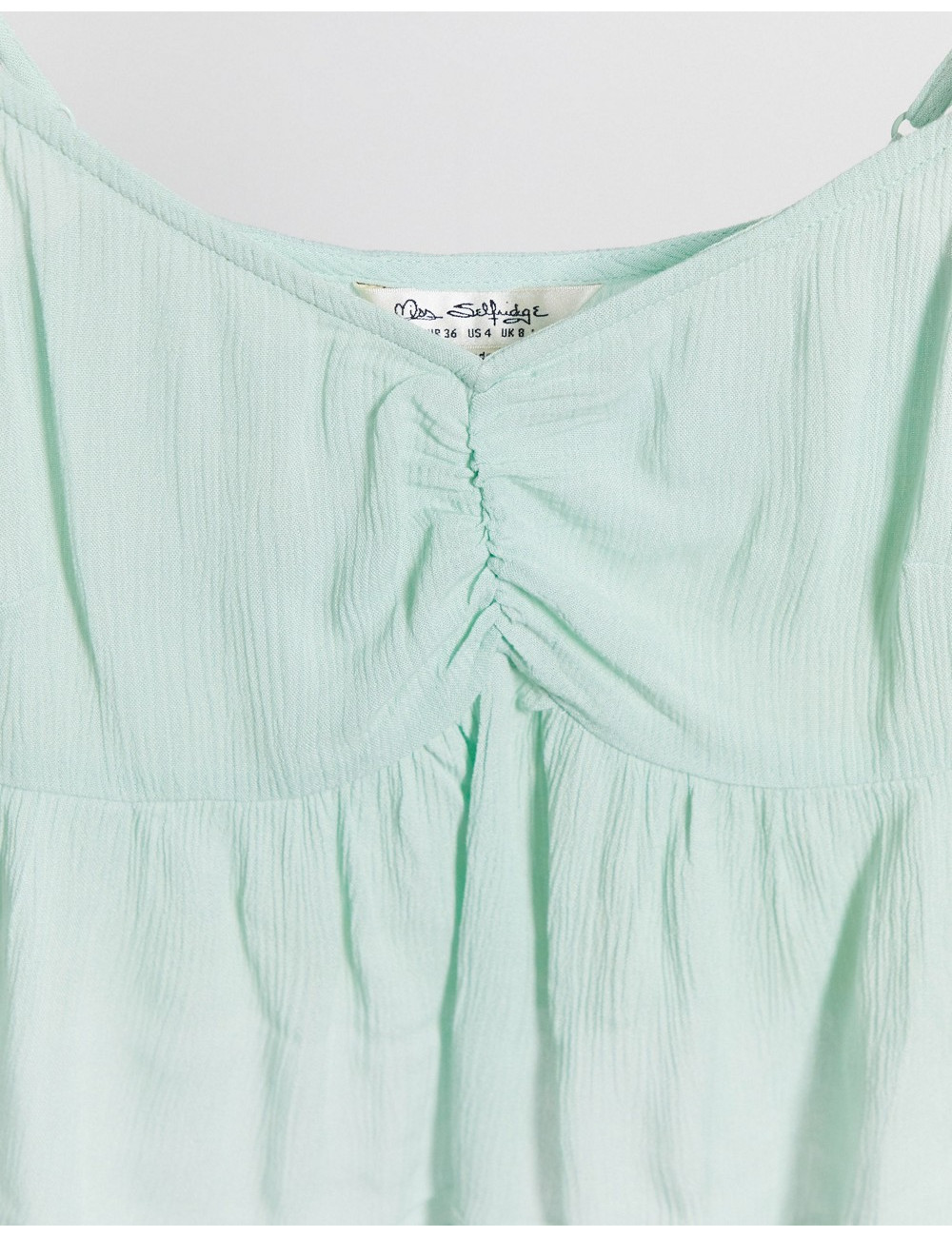 Miss Selfridge ruched front...