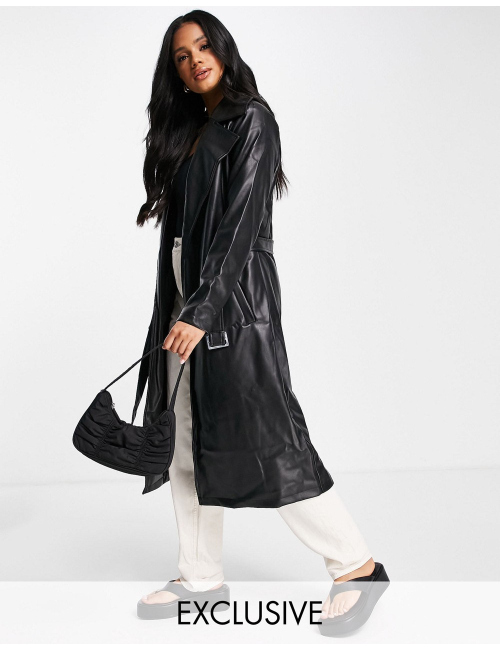 Missguided faux leather...