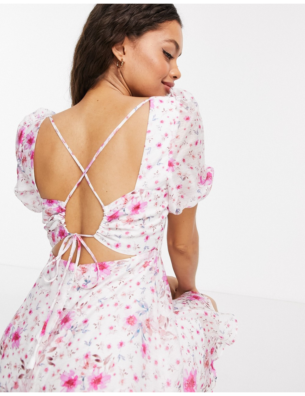 Forever New Petite tie back...