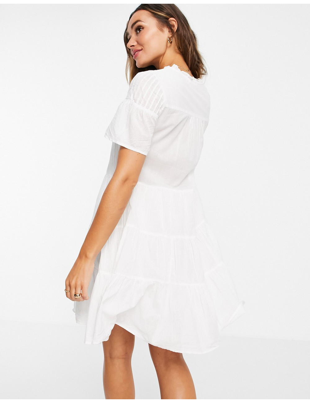 Mango frill detail tiered...