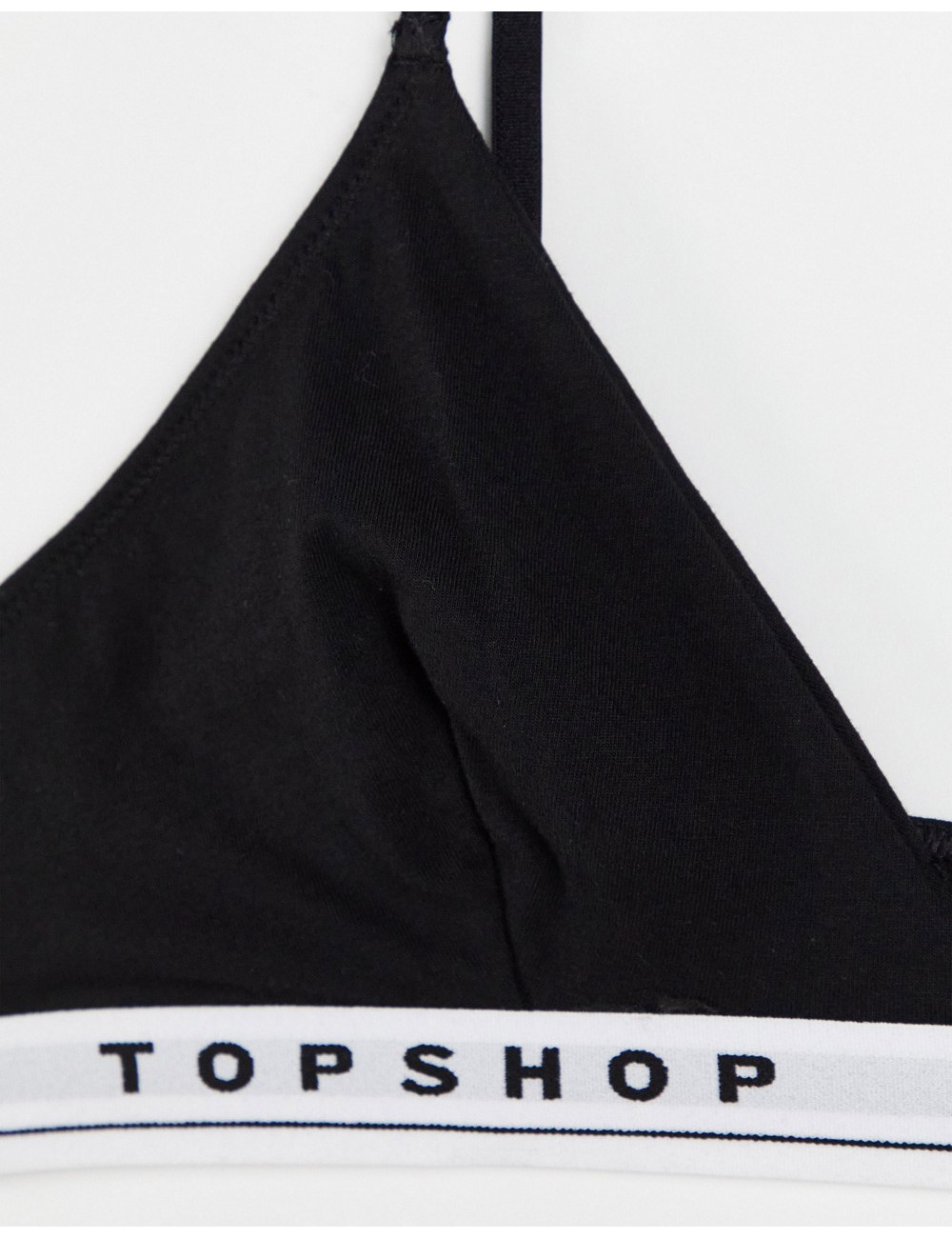 Topshop branded triangle...