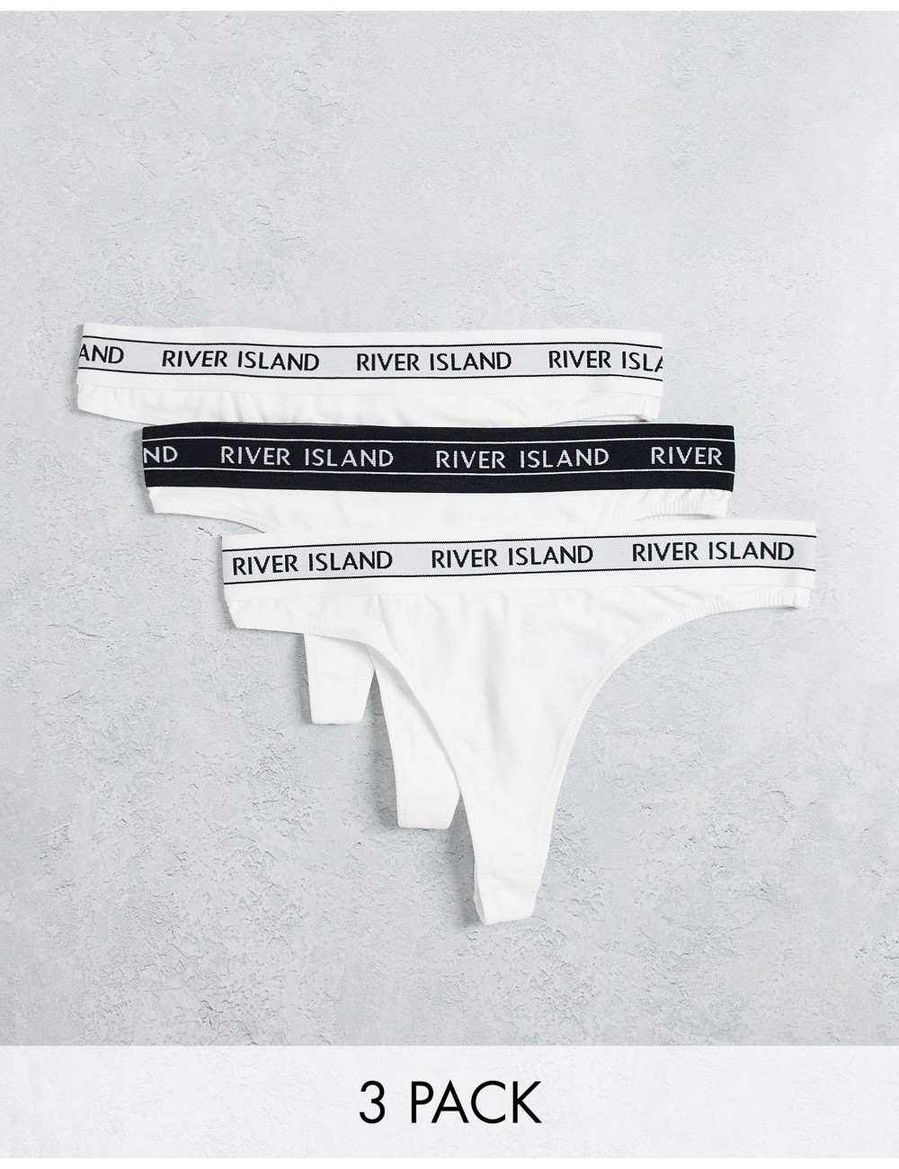 River Island logo waistband...