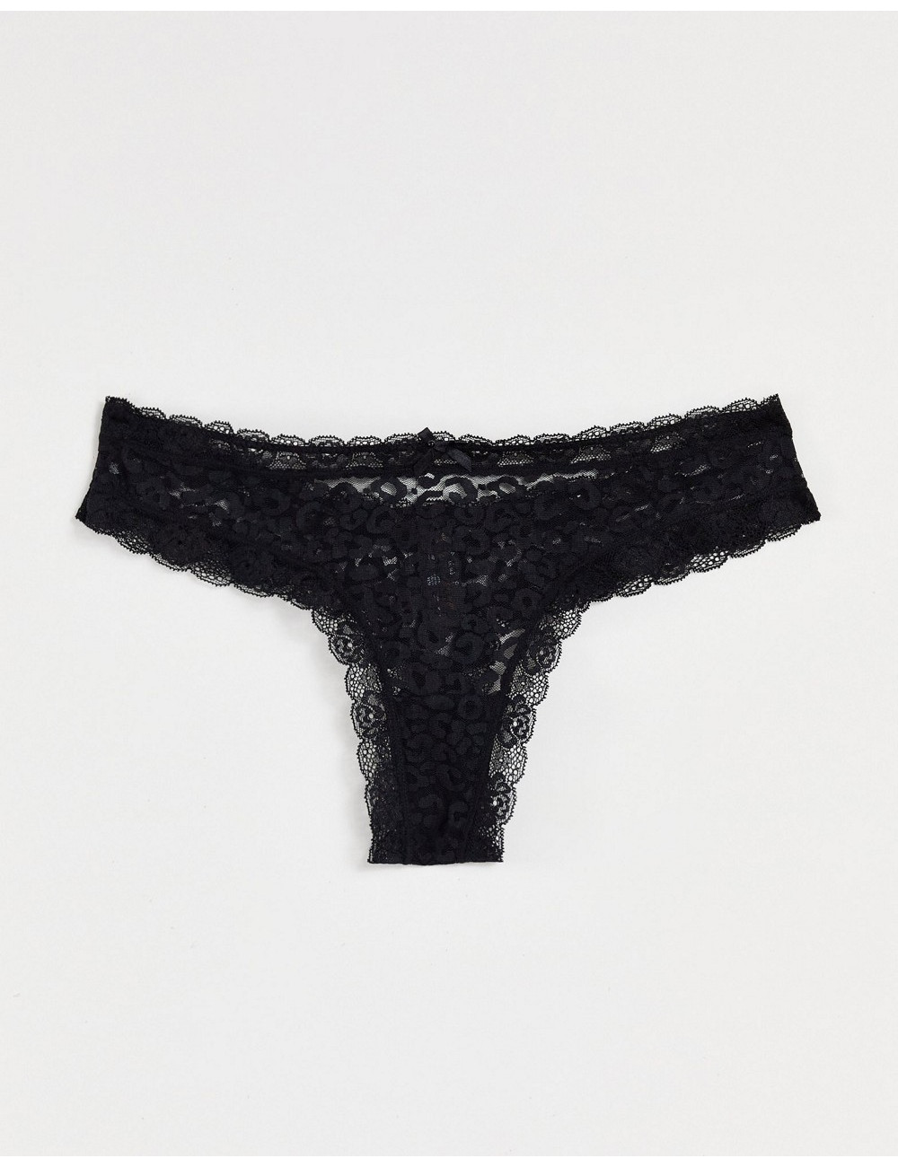 New Look lace thong in...