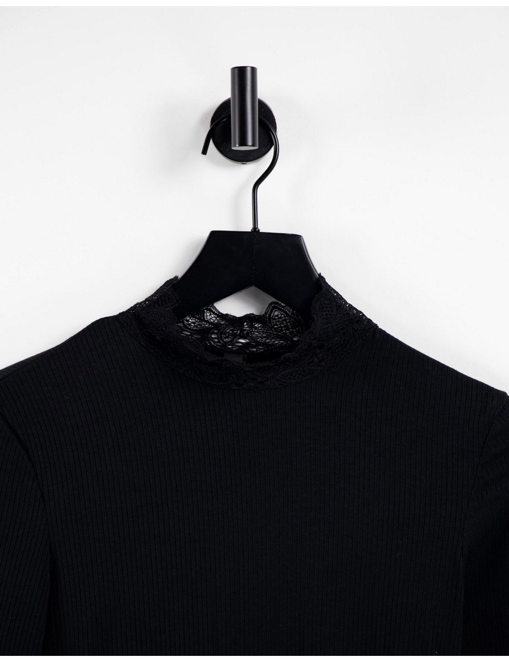Y.A.S lace trim long sleeve...