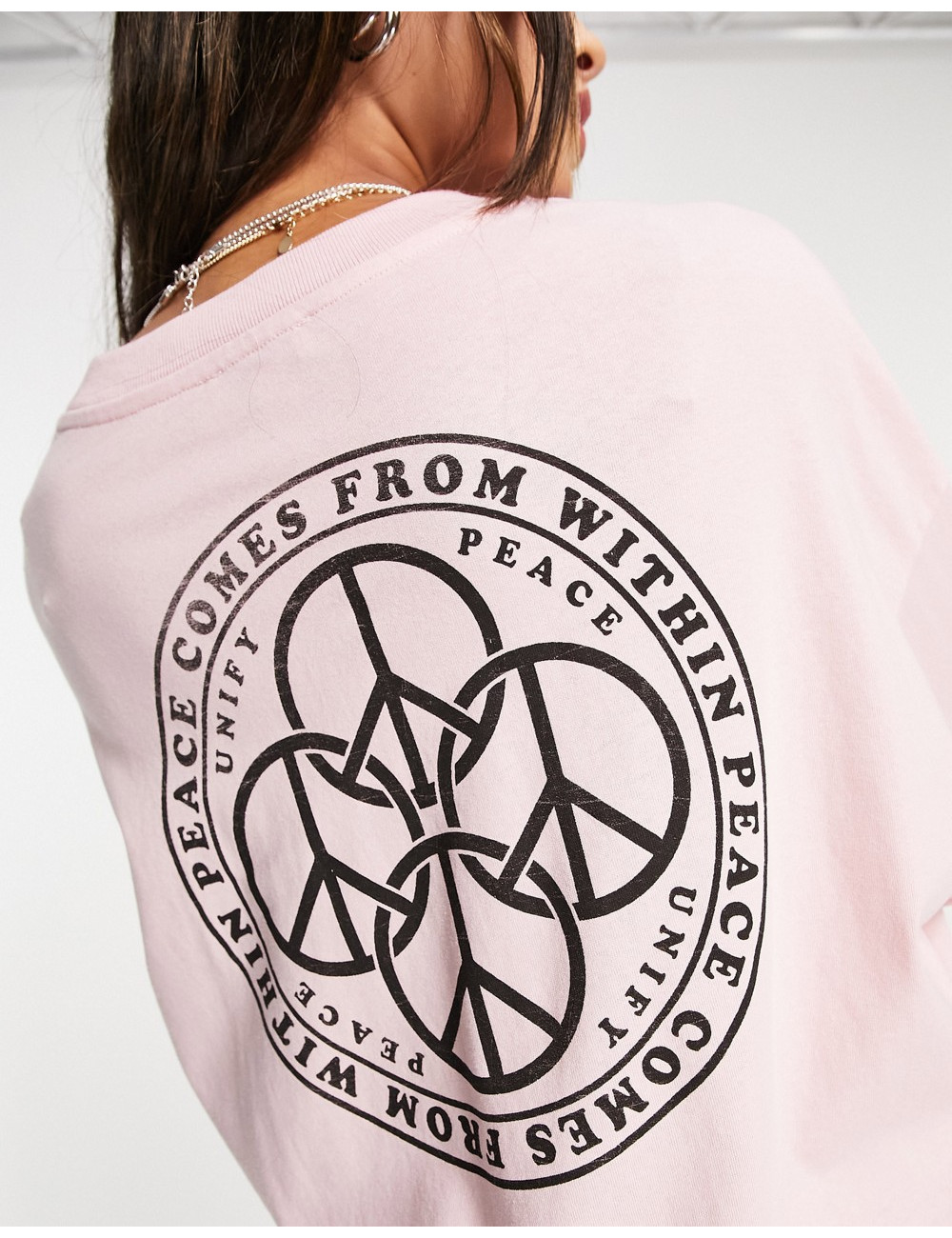 Topshop peace comes from...