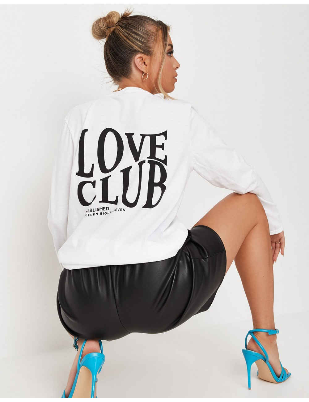 Missguided love club slogan...